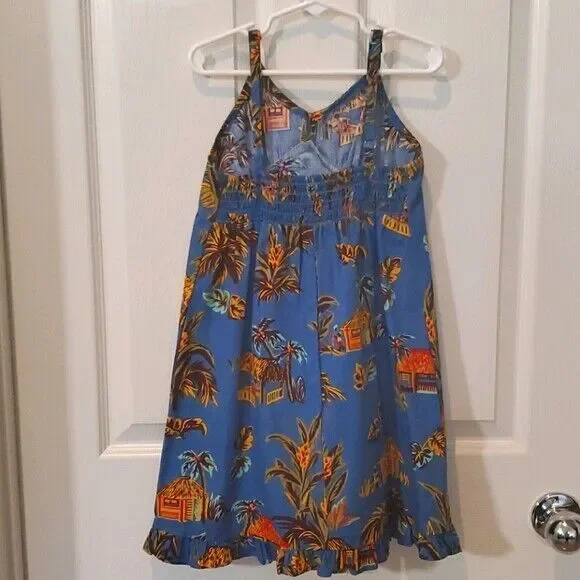 Hilo Hattie Girls Size Small (7) Dress Made In Hawaii - Picture 3 of 8